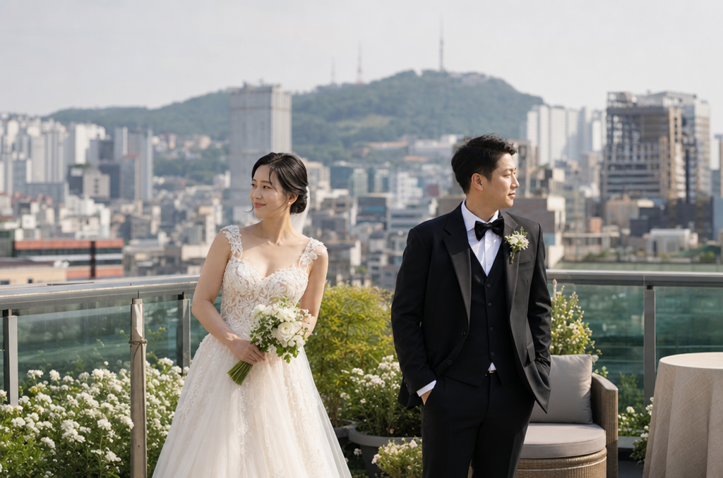 뮤엔웨딩스튜디오 촬영 장비 및 스튜디오